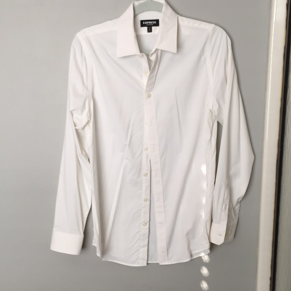White men dress shirt